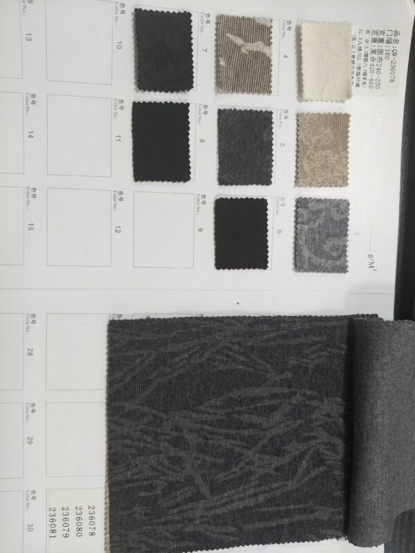 Cool acid wool jacquard series
